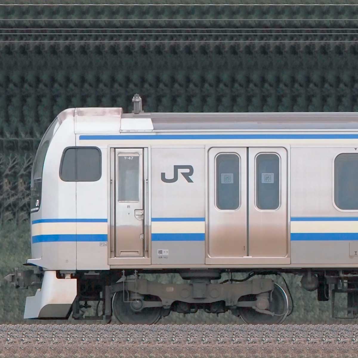 JR東日本E217系近郊形電車｜RailFile.jp｜鉄道車両サイドビューの図鑑