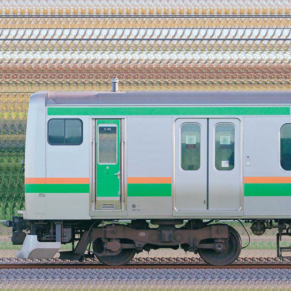 JR東日本 国府津車両センター E231系K-08編成（機器更新後・山側