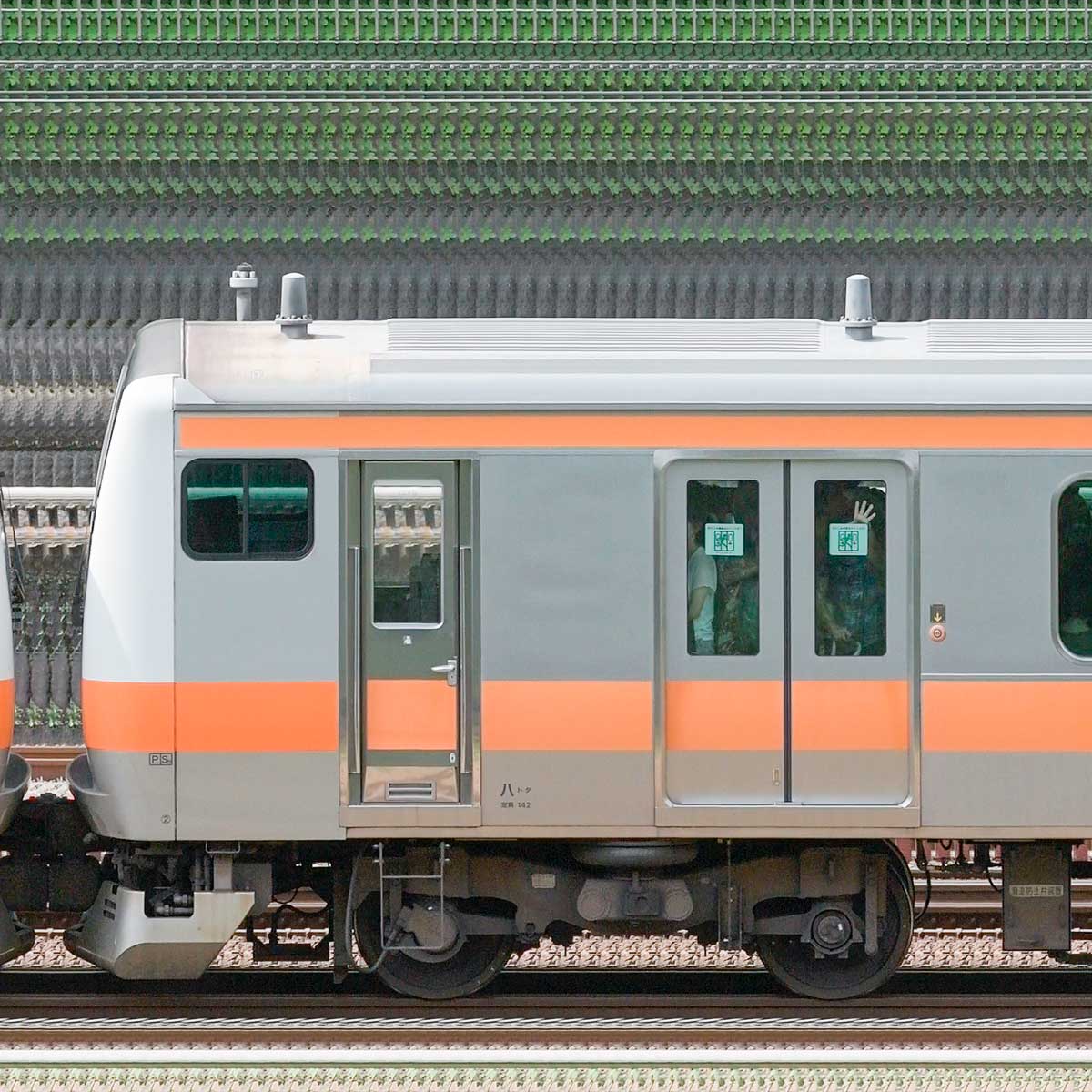 JR東日本E233系クハE233-506の側面写真｜RailFile.jp｜鉄道車両サイドビューの図鑑