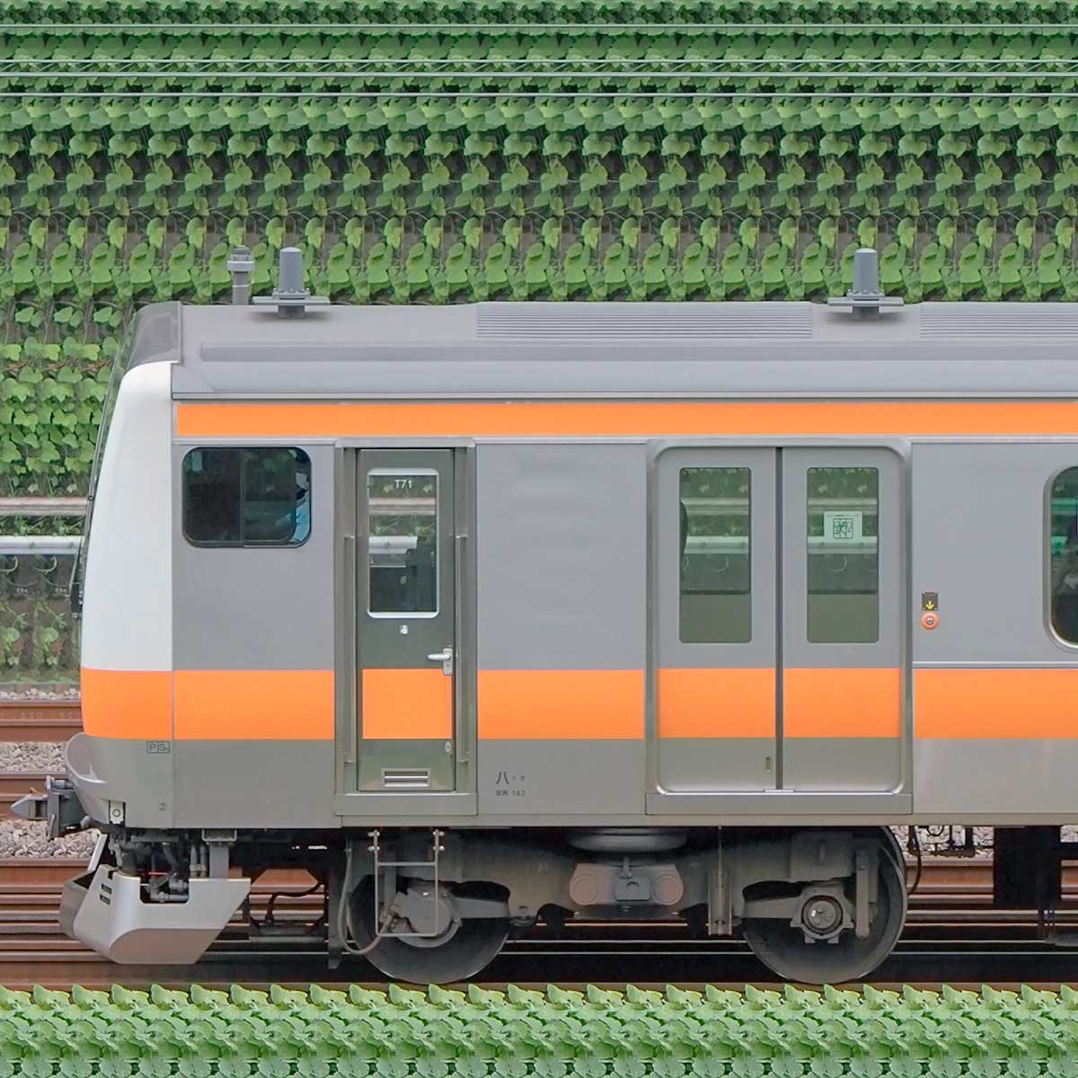 JR東日本 中央快速線 E233系T71編成（山側）｜RailFile.jp｜鉄道車両 