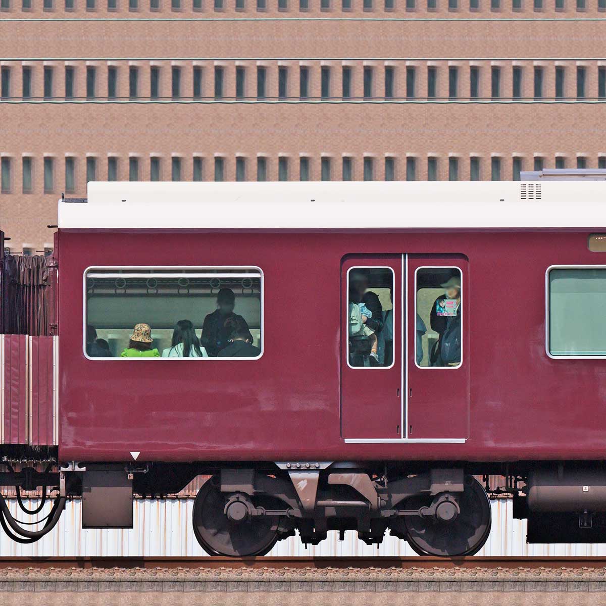 下敷 9000系 阪急電車^^ 阪急9000系C#9593の側面写真|RailFile.jp|鉄道車両サイド