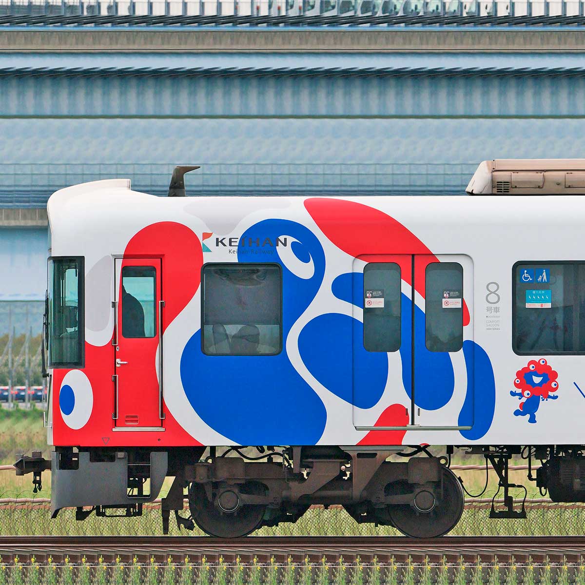 京阪3000系更新車 | 蓬屋楽描帖(よもぎやらくがきちょう)