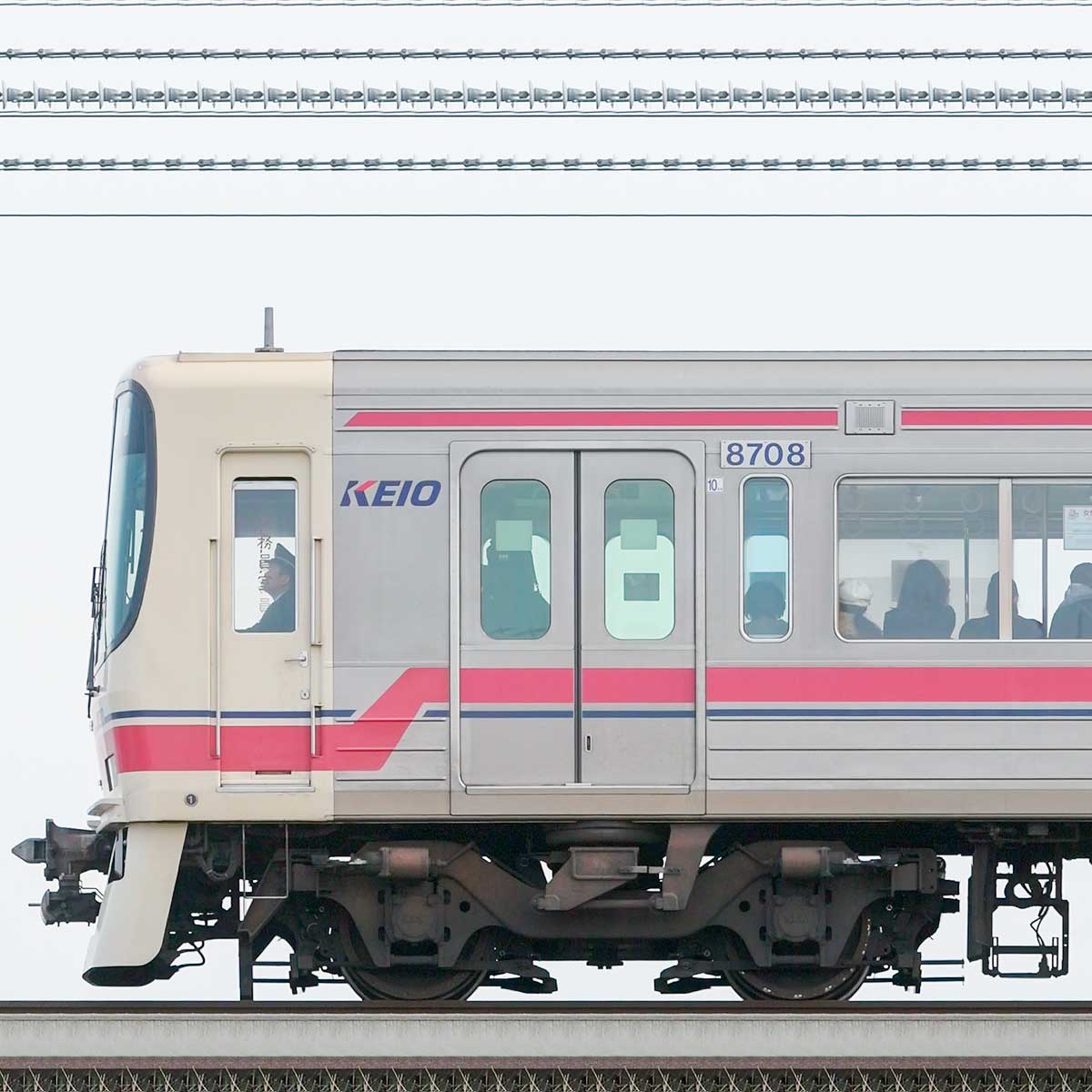 京王8000系｜RailFile.jp｜鉄道車両サイドビューの図鑑