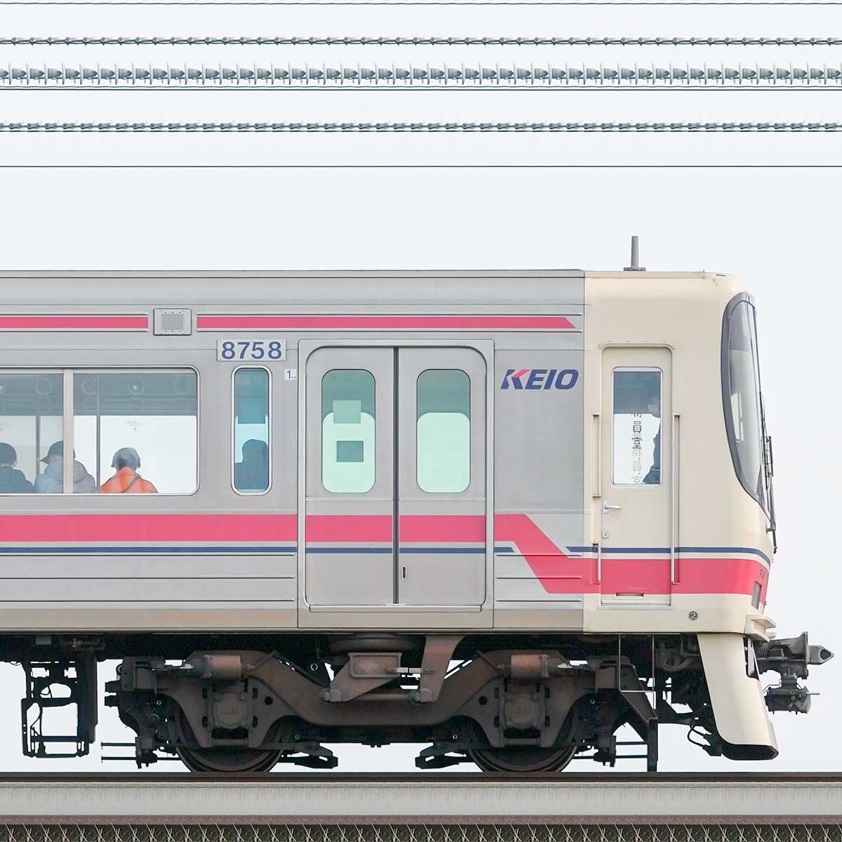 京王8000系クハ8750形（Tc2）｜RailFile.jp｜鉄道車両サイドビューの図鑑