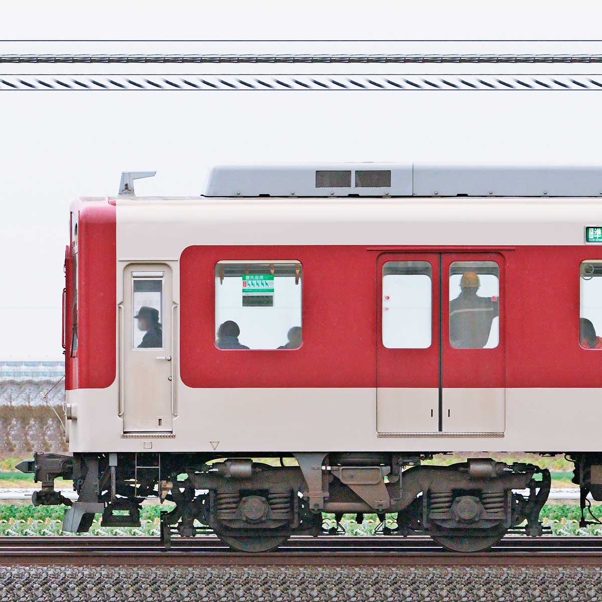 近鉄1400系FC01・1401編成（北側）｜RailFile.jp｜鉄道車両サイドビューの図鑑