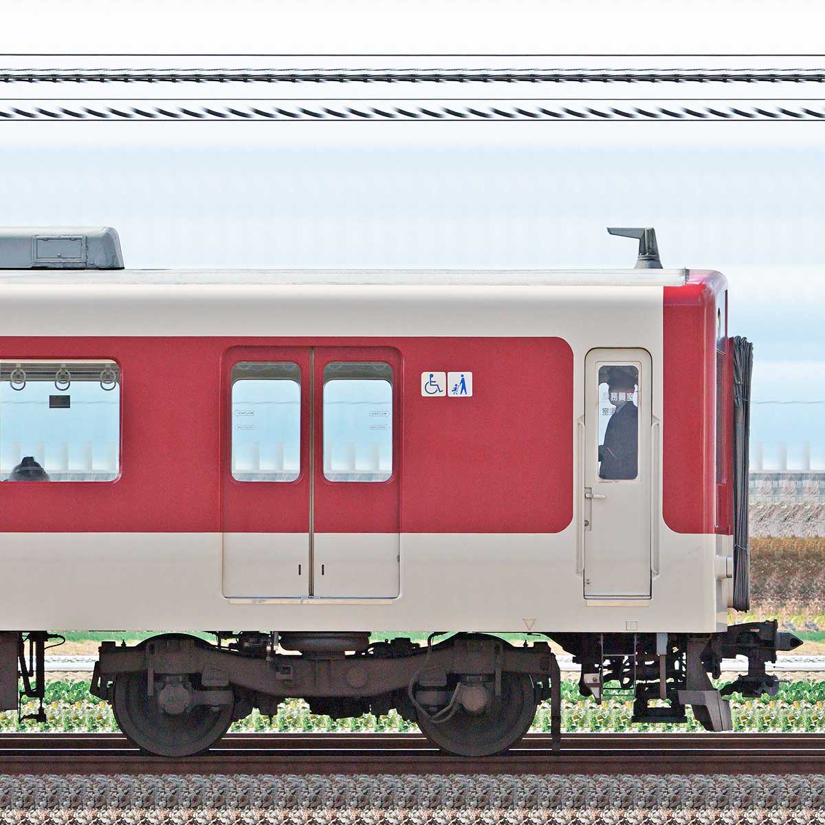 近鉄1436系ク1536の側面写真｜RailFile.jp｜鉄道車両サイドビューの図鑑