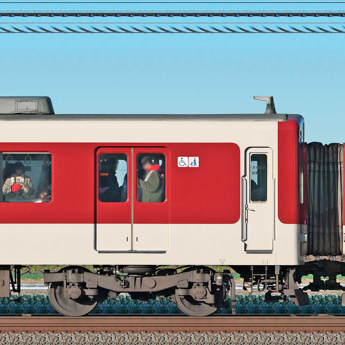 近鉄1620系ク1721の側面写真｜RailFile.jp｜鉄道車両サイドビューの図鑑