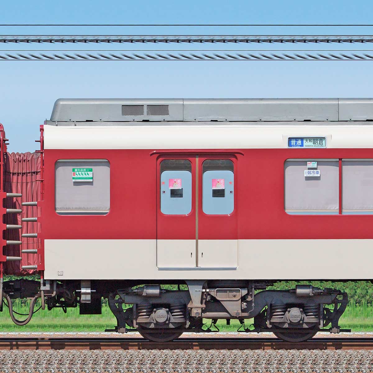 近鉄2430系サ1977の側面写真｜RailFile.jp｜鉄道車両サイドビューの図鑑