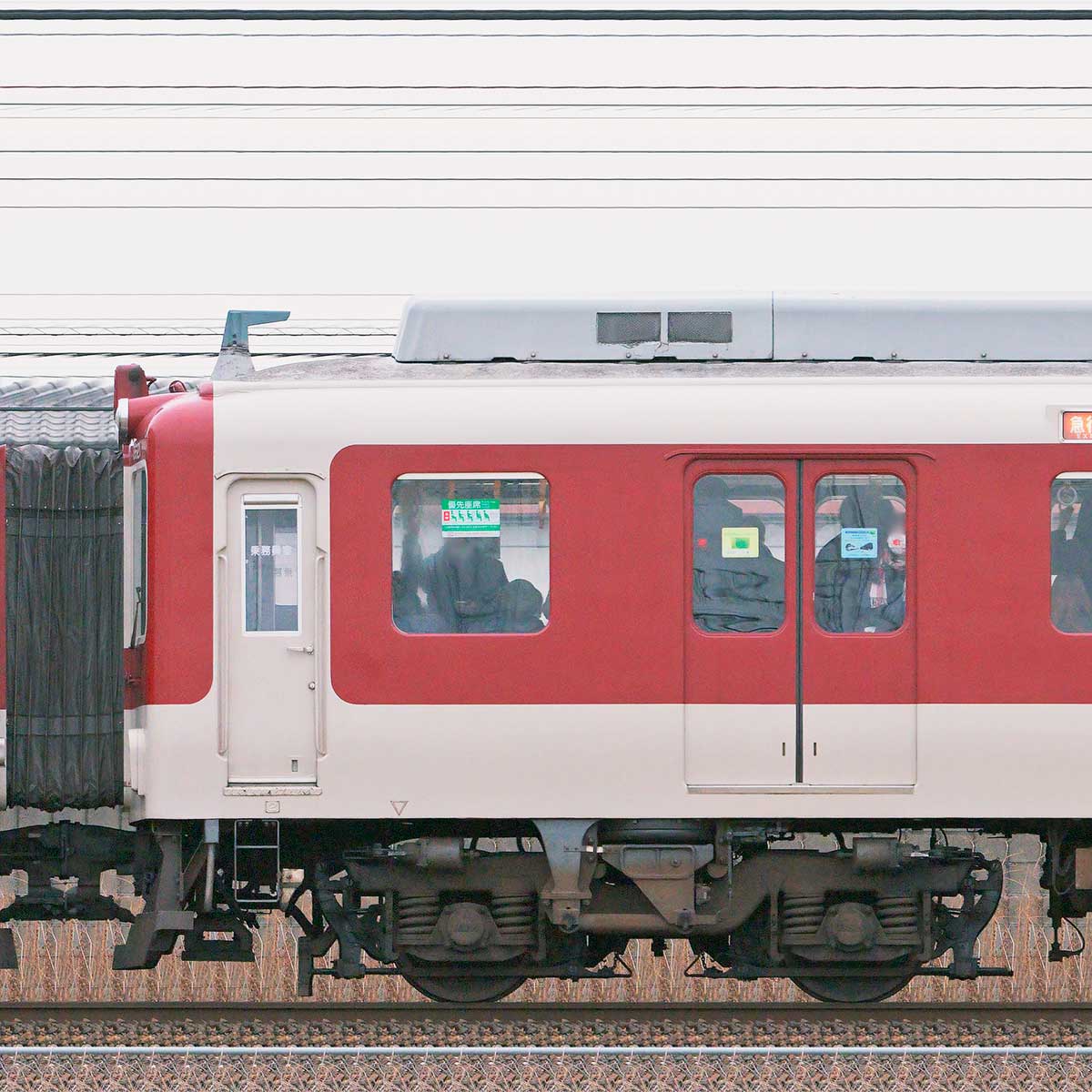 近鉄8600系モ8621の側面写真｜RailFile.jp｜鉄道車両サイドビューの図鑑