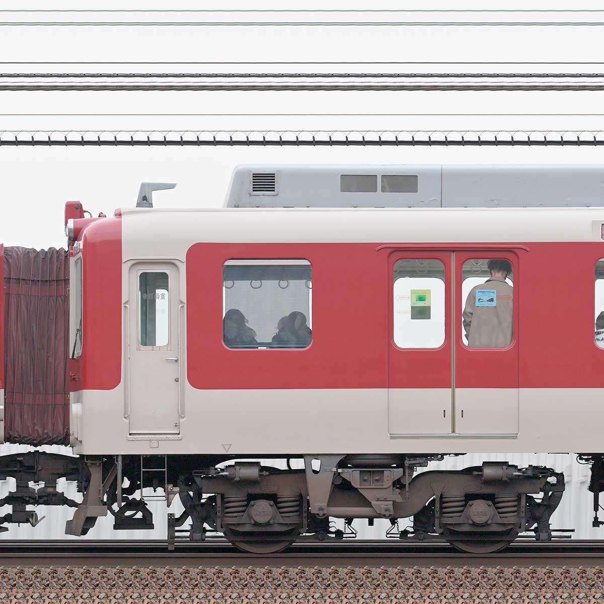 近鉄8000系ク8728の側面写真｜RailFile.jp｜鉄道車両サイドビューの図鑑