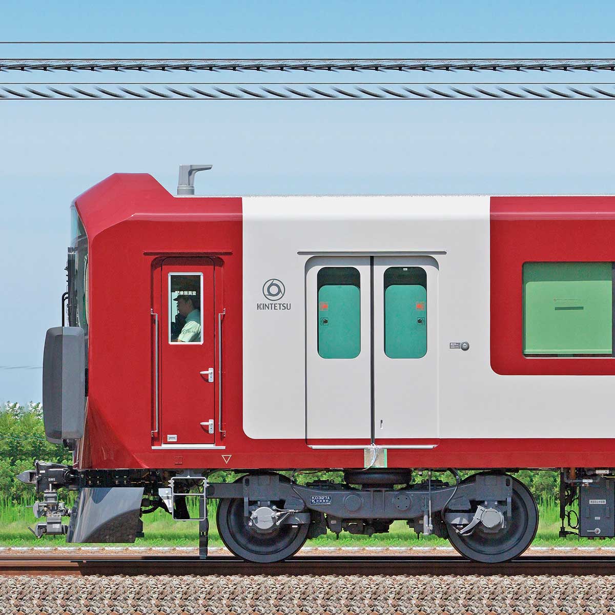 近鉄8A系8A01編成（山側）｜RailFile.jp｜鉄道車両サイドビューの図鑑