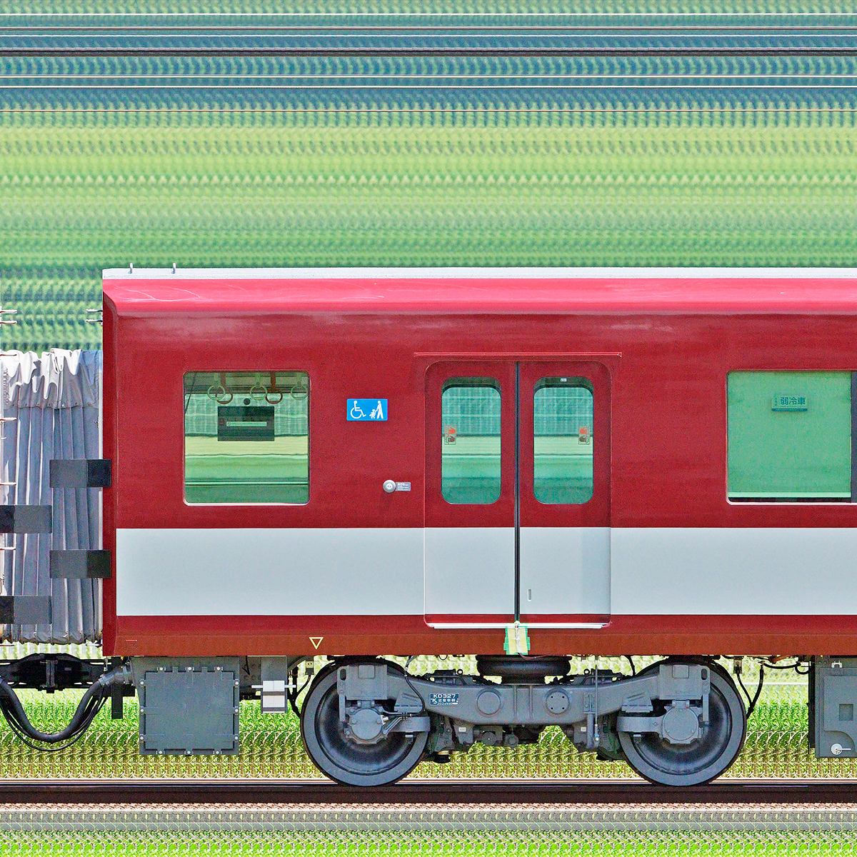 近鉄形式板　モ8210 近鉄形式板 モ8210