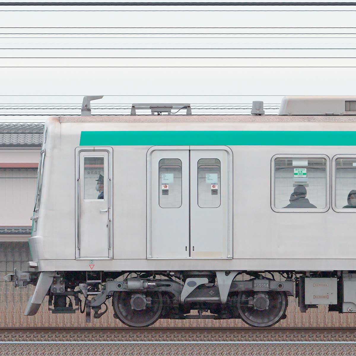 鉄道部品 車両内プレート モハ102-851