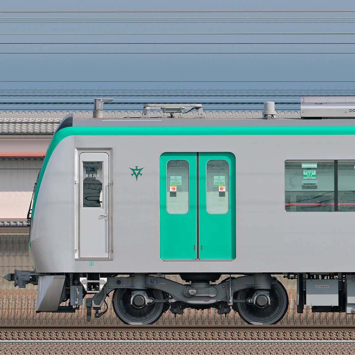 京都市交通局20系第3編成（2側）｜RailFile.jp｜鉄道車両サイドビュー 