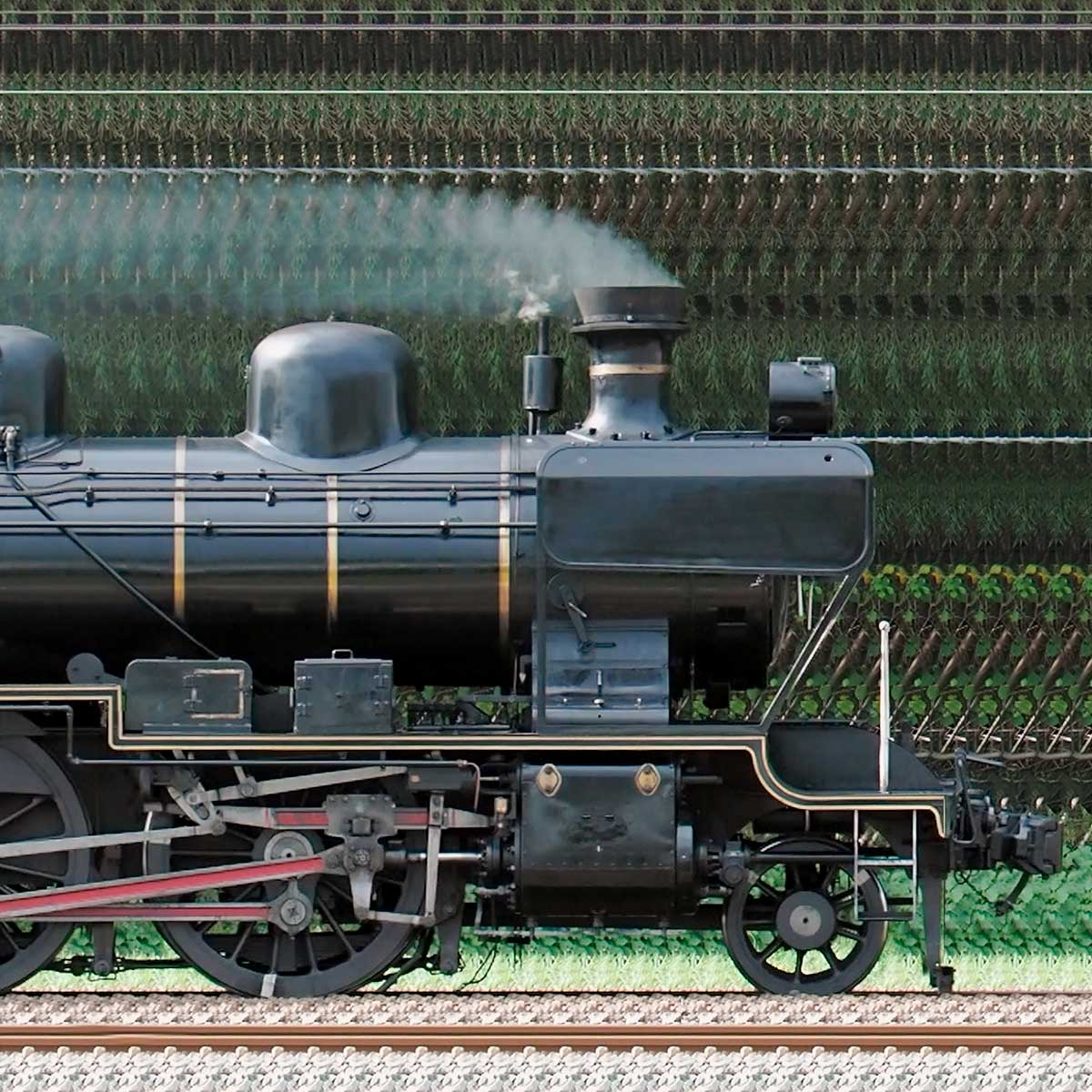 JR九州8620形58654の側面写真｜RailFile.jp｜鉄道車両サイドビューの図鑑