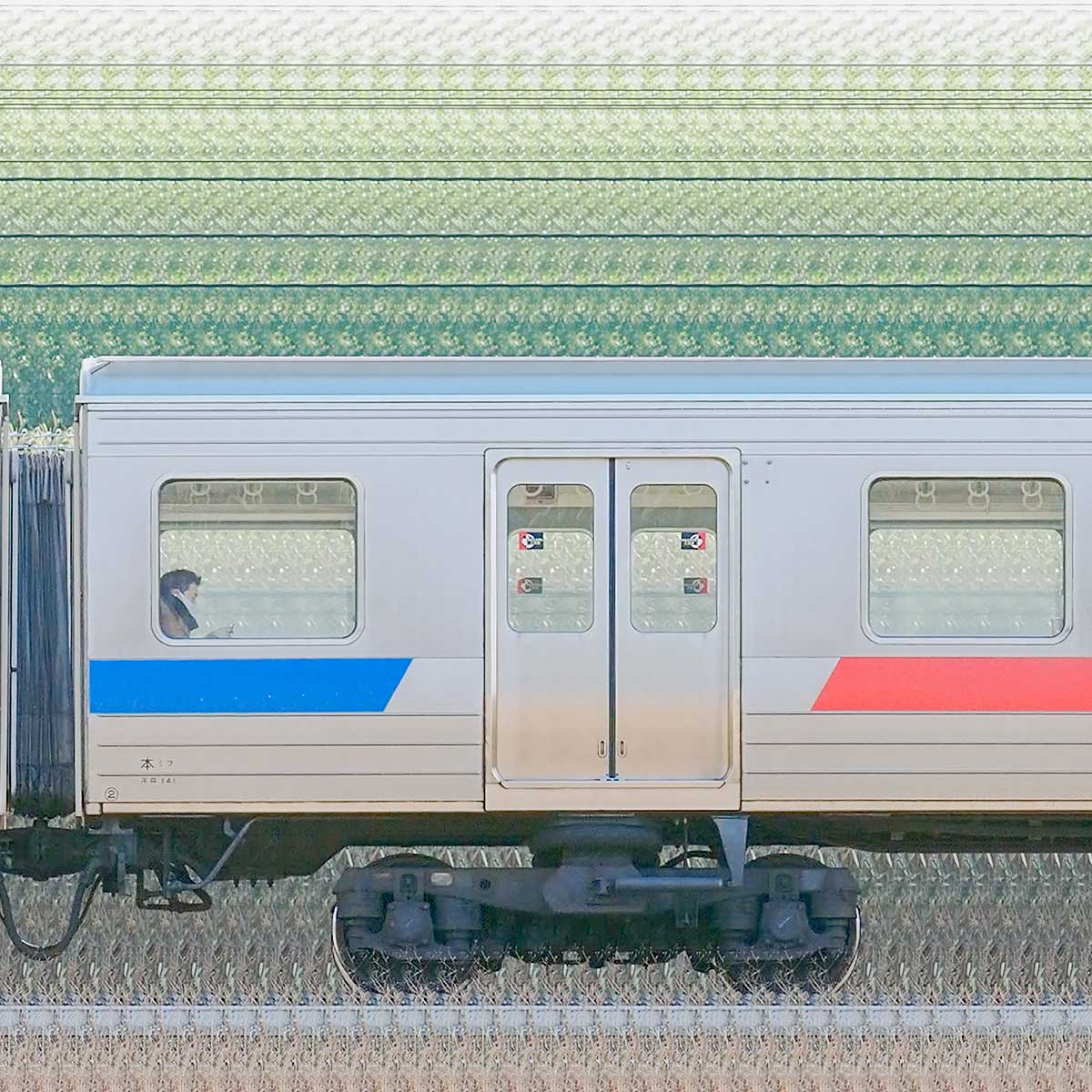 JR九州811系サハ811-104の側面写真｜RailFile.jp｜鉄道車両サイド 
