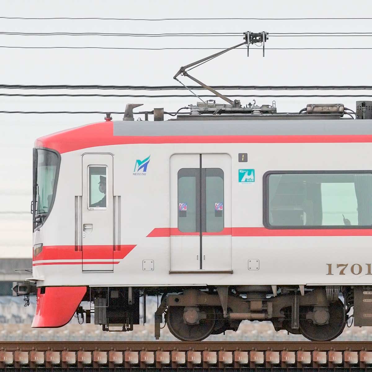名鉄1700系1701編成（山側）｜RailFile.jp｜鉄道車両サイドビューの図鑑