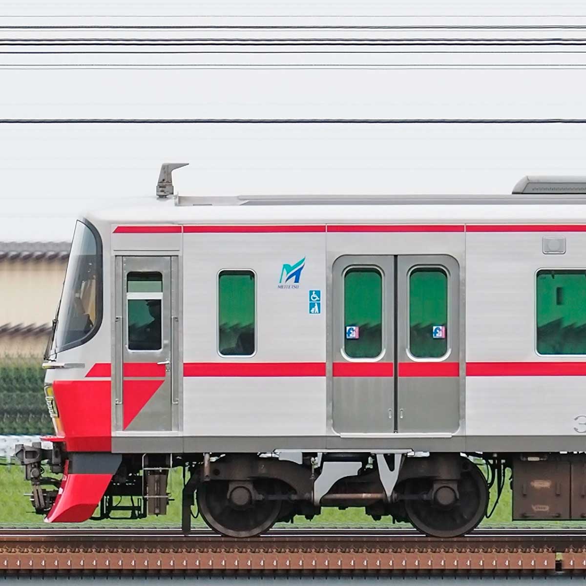 名鉄3300系3315編成（海側）｜RailFile.jp｜鉄道車両サイドビューの図鑑