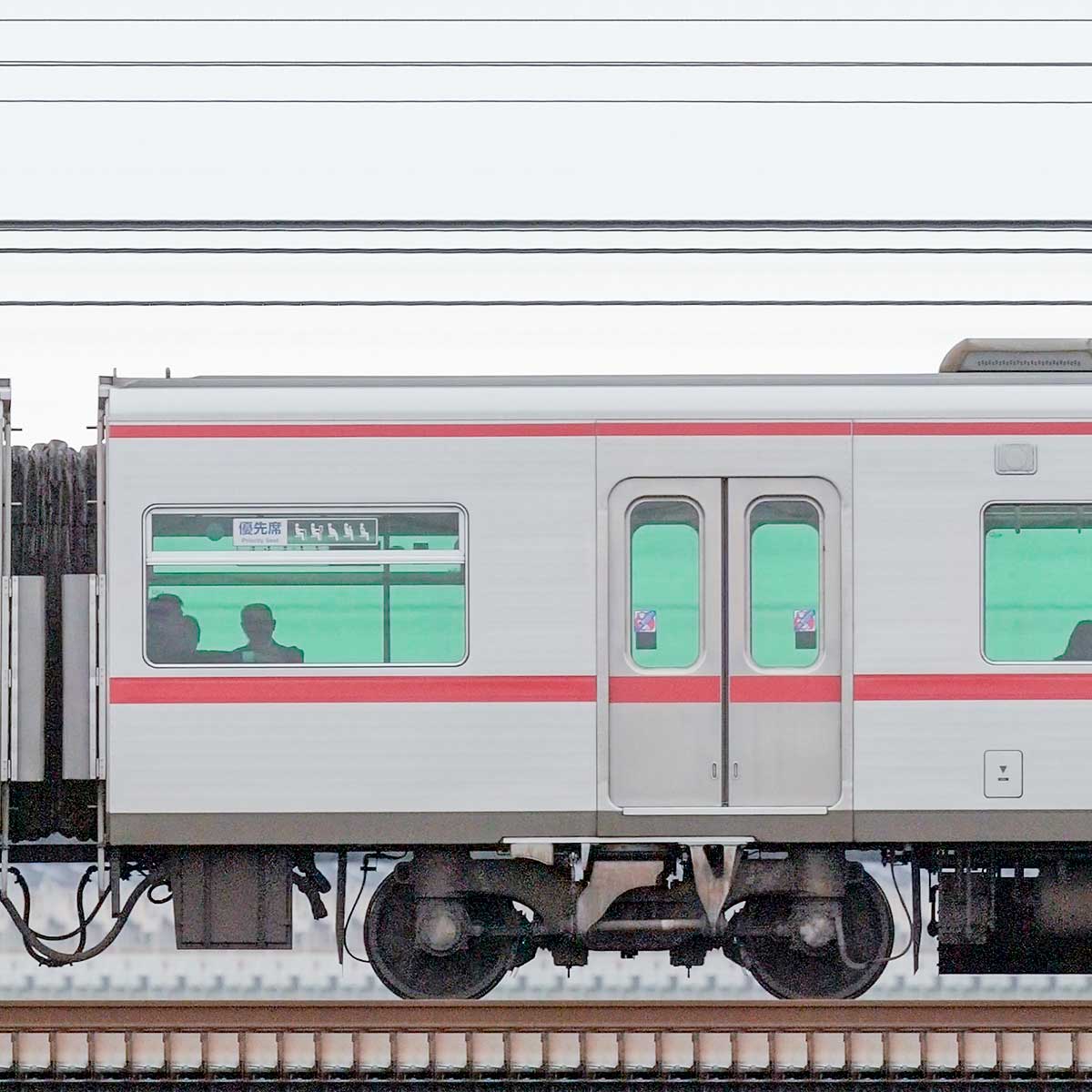 名鉄3300系（4次車）サ3457の側面写真｜RailFile.jp｜鉄道車両サイド