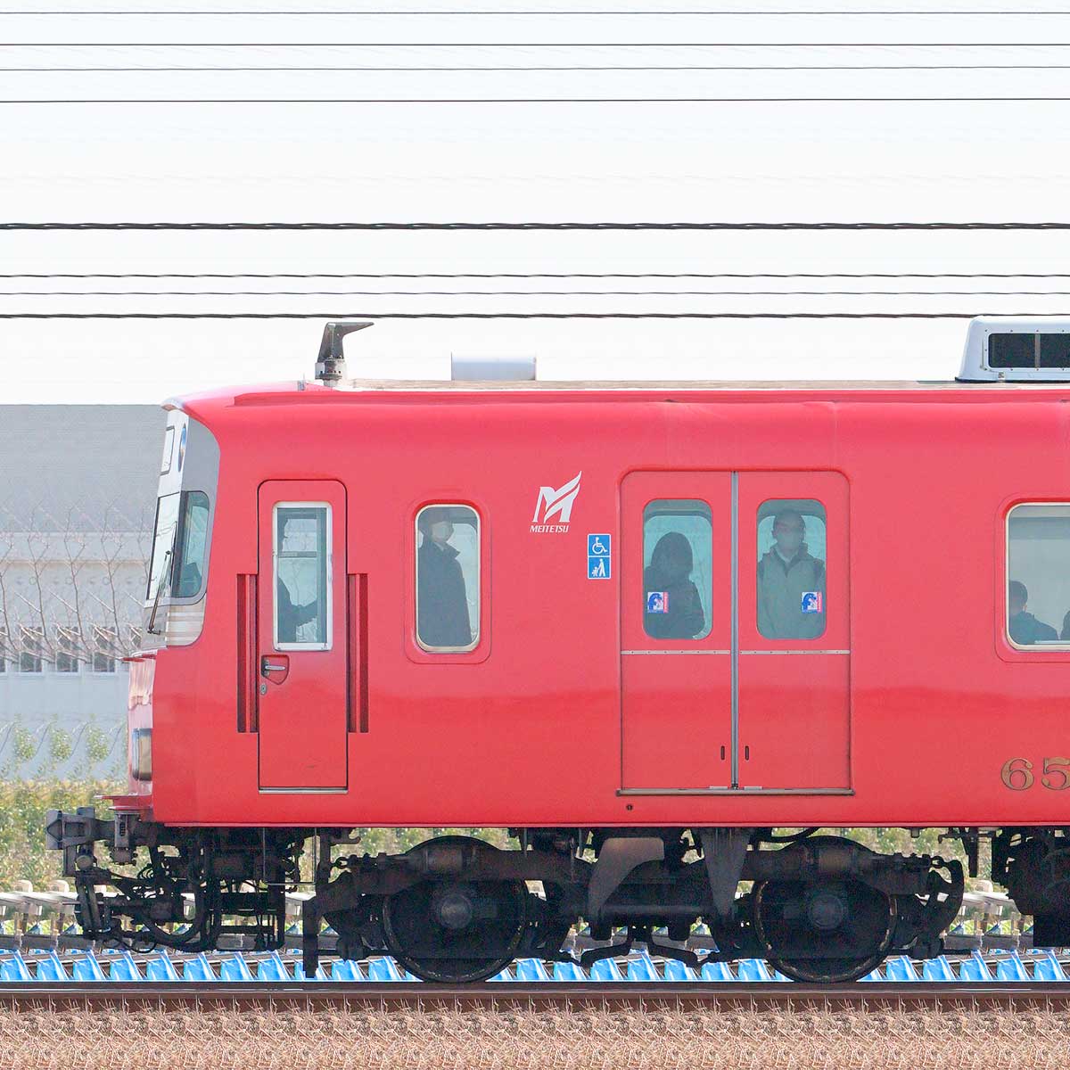 熱い販売 名鉄6500系 6517F動力なし プチプチに包んで発送 鉄道模型 