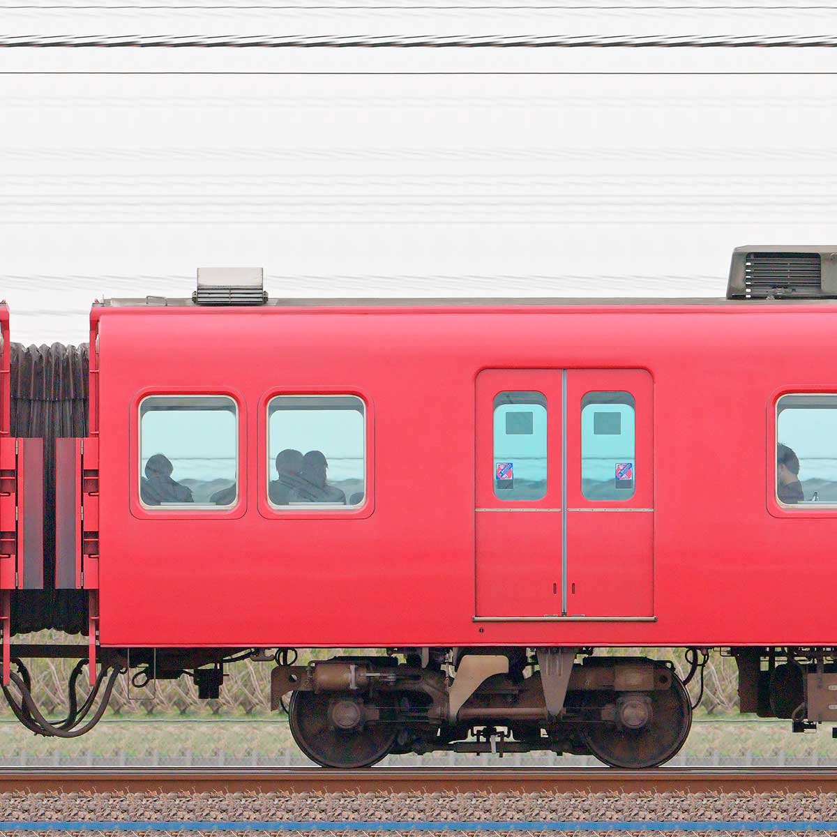 名鉄6500系（2次車）モ6557の側面写真｜RailFile.jp｜鉄道車両サイド