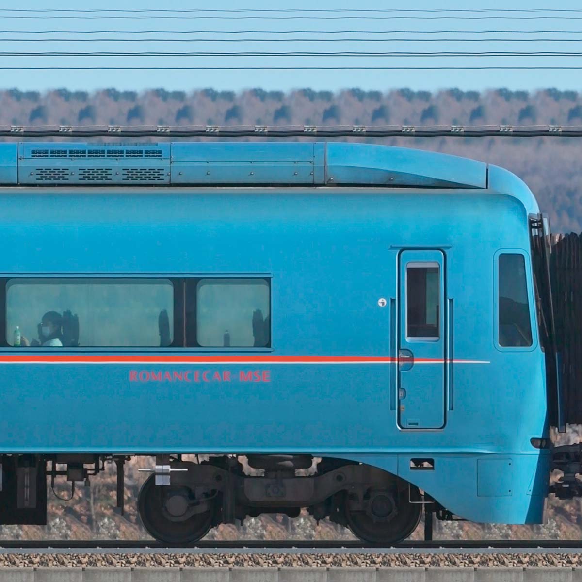 小田急60000形ロマンスカー「MSE」クハ60151の側面写真 小田急60000形ロマンスカー「MSE」クハ60151の側面写真