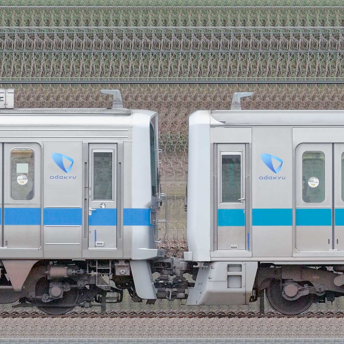 デハ1147様専用】小田急3000形（3715号車）車体側面番号銘板他-