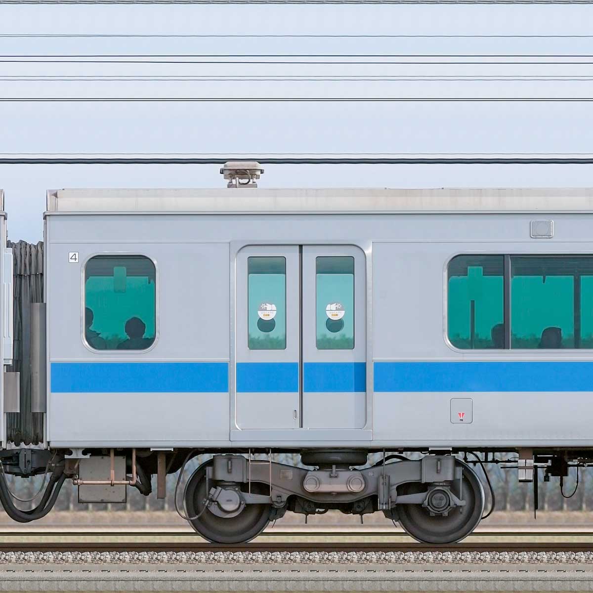 小田急　旧4000系　車外車号板　4303 小田急 旧4000系 車外車号板 4303 小田急電鉄4000形(初代) [AGUI