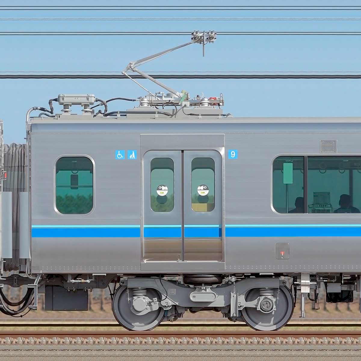 小田急電鉄(初代)5000形「デハ5103」 車番プレート 小田急5000形デハ5000形(M1)|RailFile.jp|鉄道車両サイド