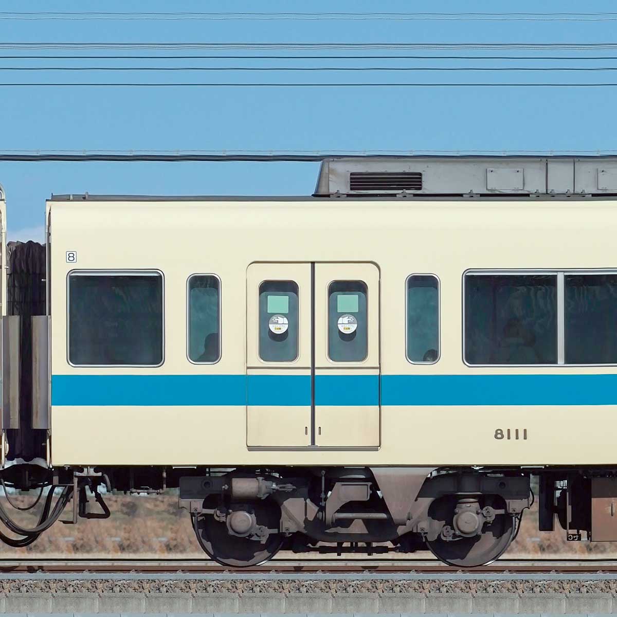 小田急8000形デハ8111（ハイブリッドSicモジュールインバータ