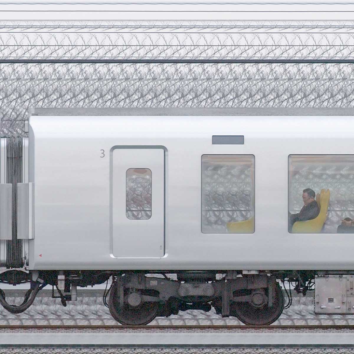 西武001系「Laview」001-C3の側面写真｜RailFile.jp｜鉄道車両