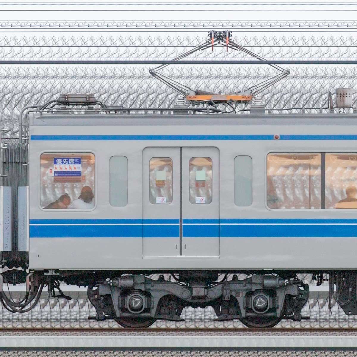 モハ6200形式 鉄道部品 自重35.8t 定員145 西武鉄道 6000系