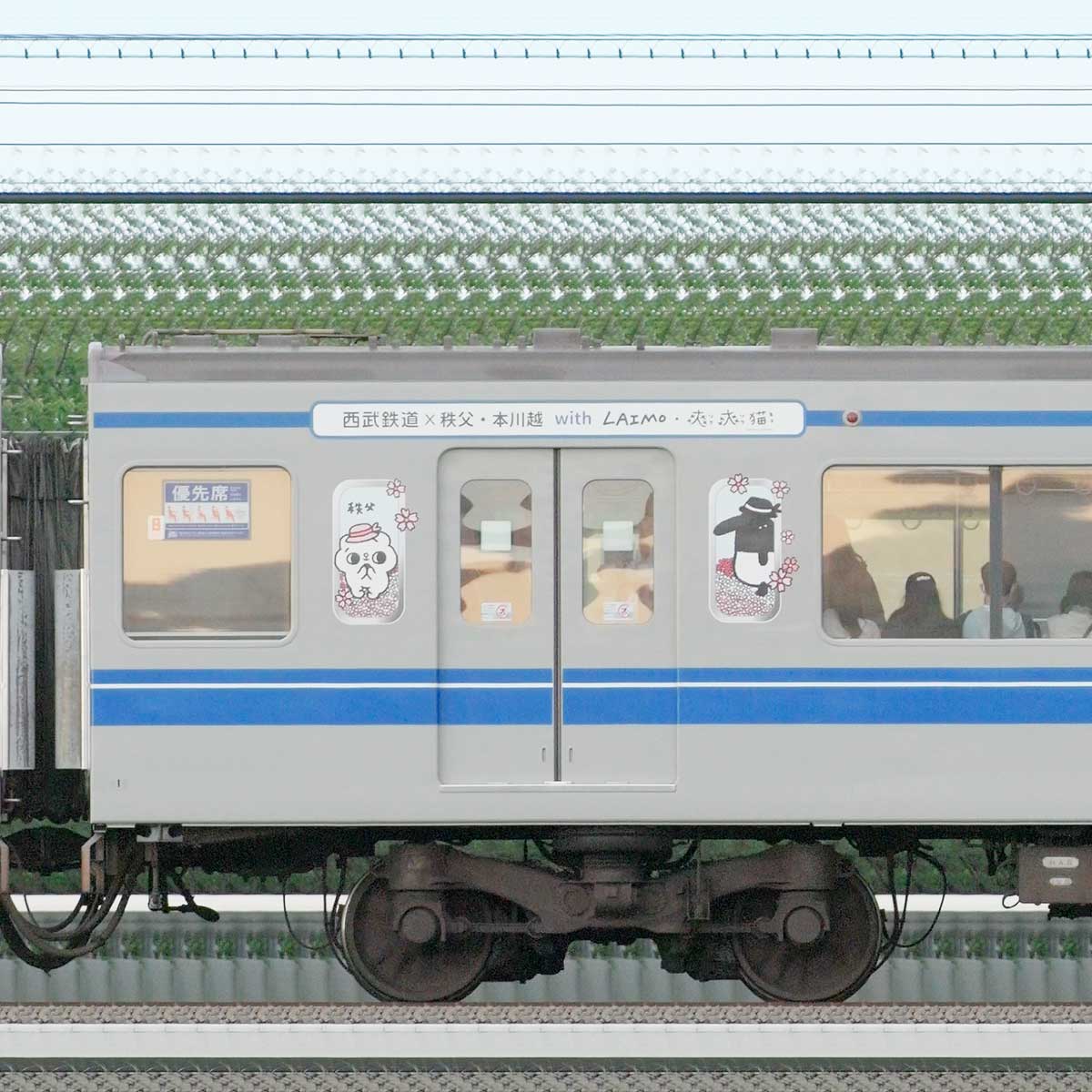 西武6000系(西武鉄道×秩父・本川越 with LAIMO＆爽爽猫) « GM通信