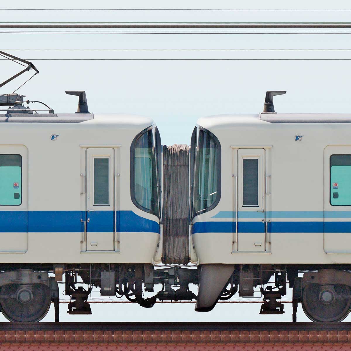 泉北高速鉄道7000系電車 7512号車　前面用番号板 泉北高速鉄道7000系電車 7512号車 前面用番号板 - メルカリ