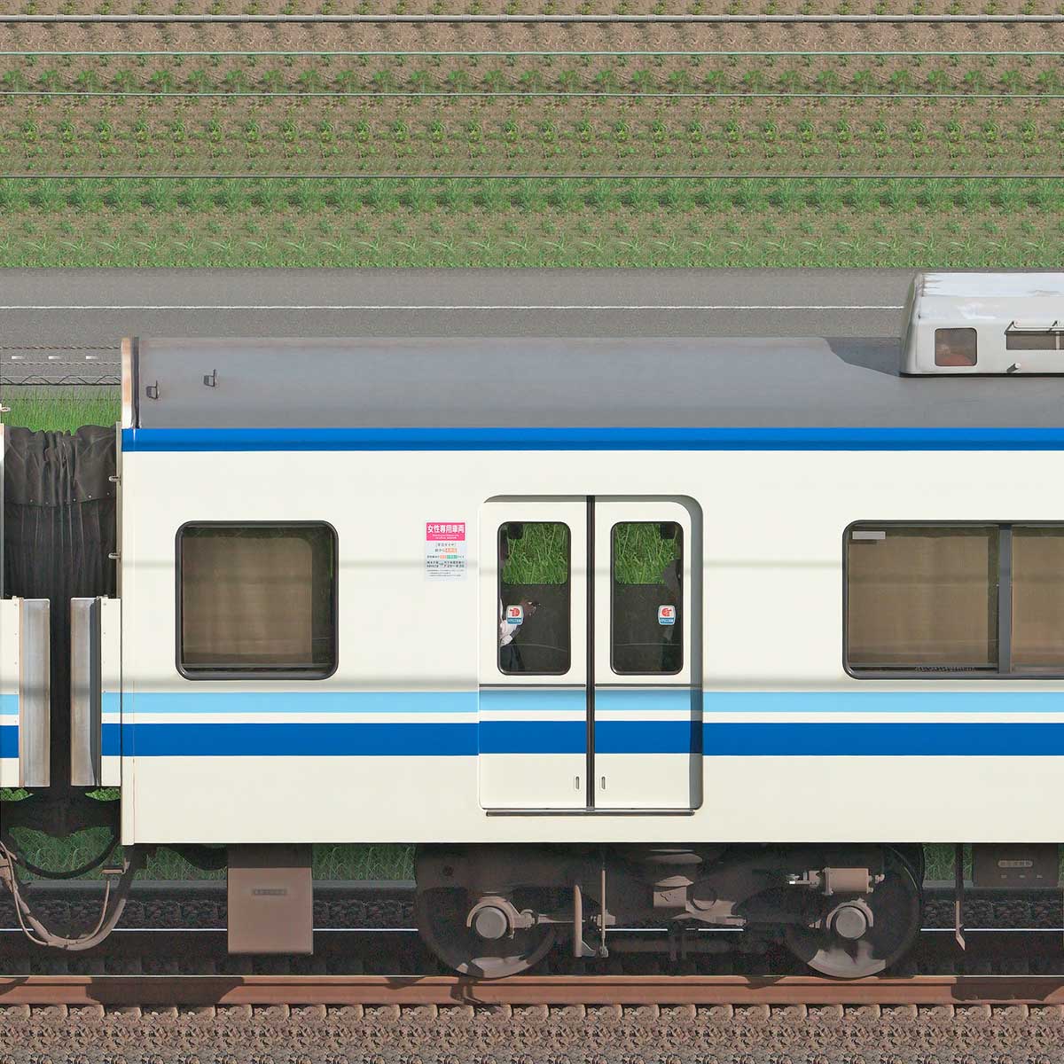 泉北高速鉄道7000系電車 7512号車　前面用番号板 泉北高速鉄道-7000系-7503F|果て無き車両図鑑