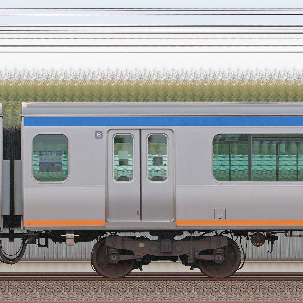 鉄道部品 車両内プレート モハ102-851