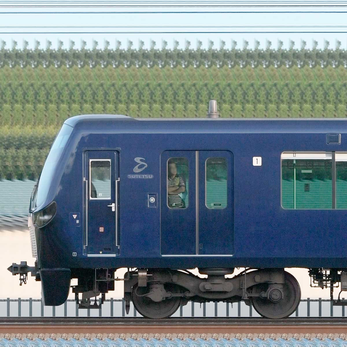 相鉄20000系クハ20101の側面写真｜RailFile.jp｜鉄道車両サイドビュー