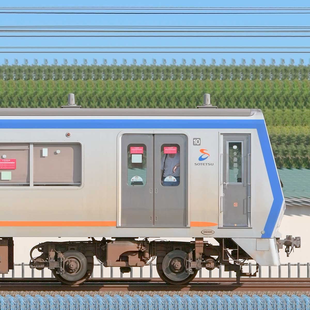 相鉄8000系クハ8501の側面写真｜RailFile.jp｜鉄道車両サイドビューの図鑑