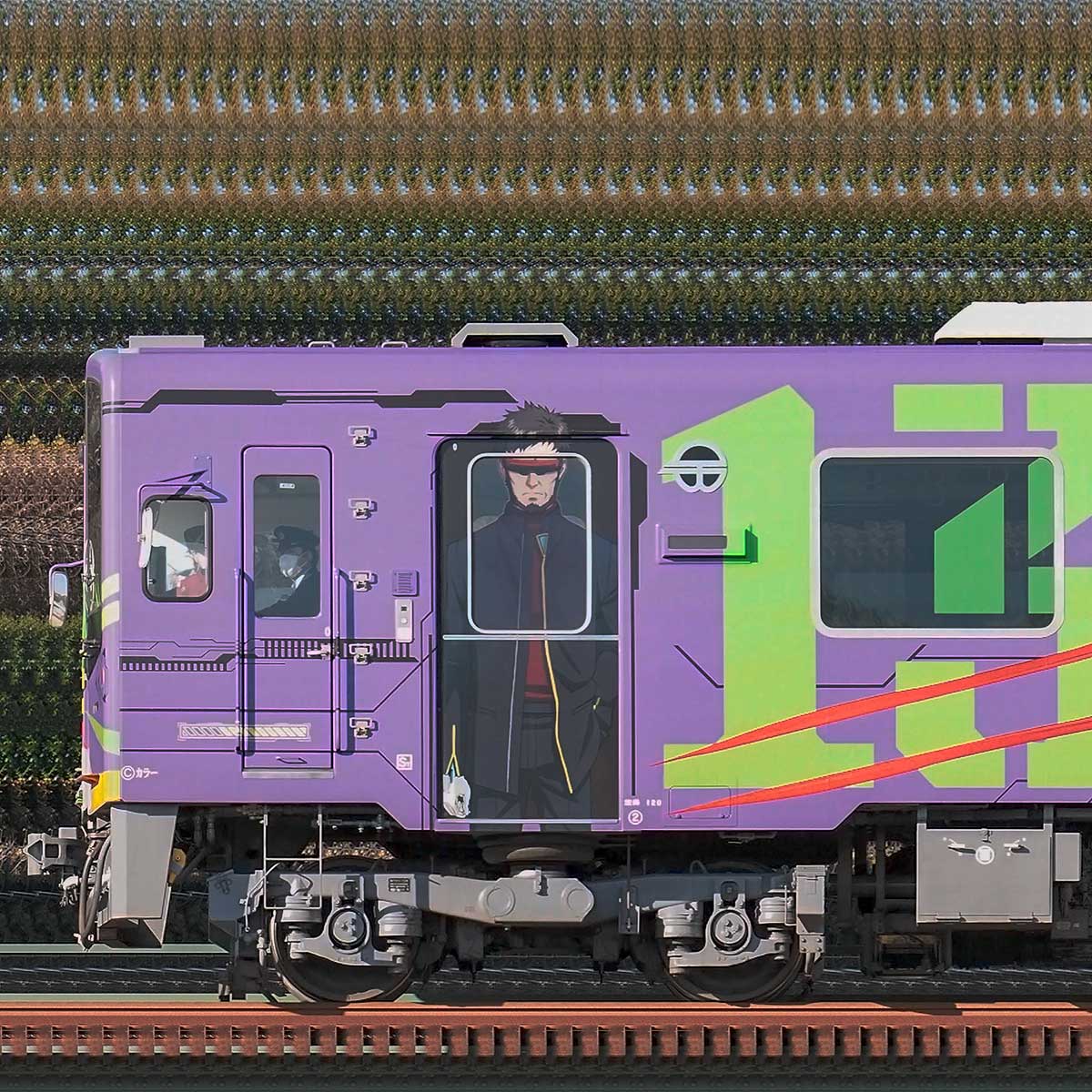 天竜浜名湖鉄道 TH2100形 (TH2111号車・エヴァンゲリオン