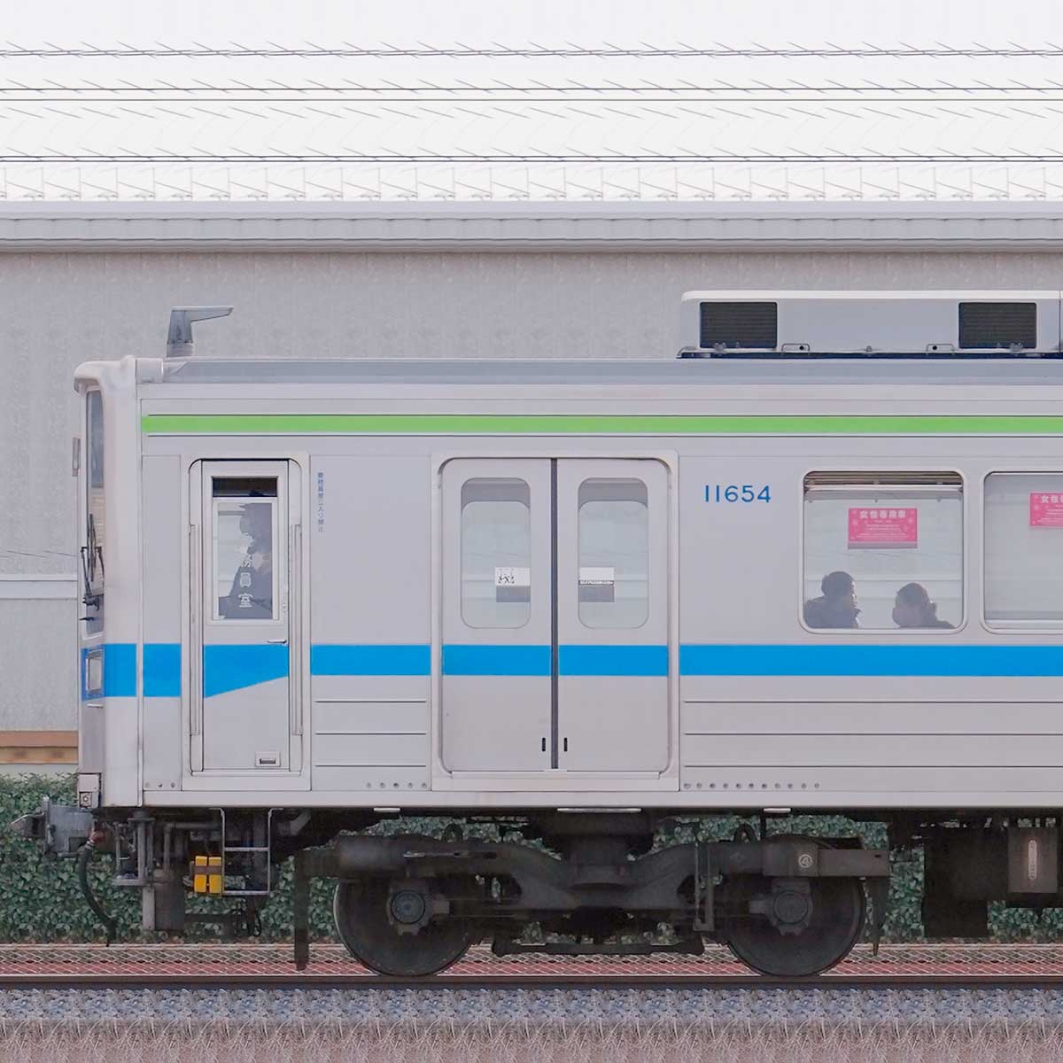 東武10030型11654編成（海側）｜RailFile.jp｜鉄道車両サイドビューの図鑑