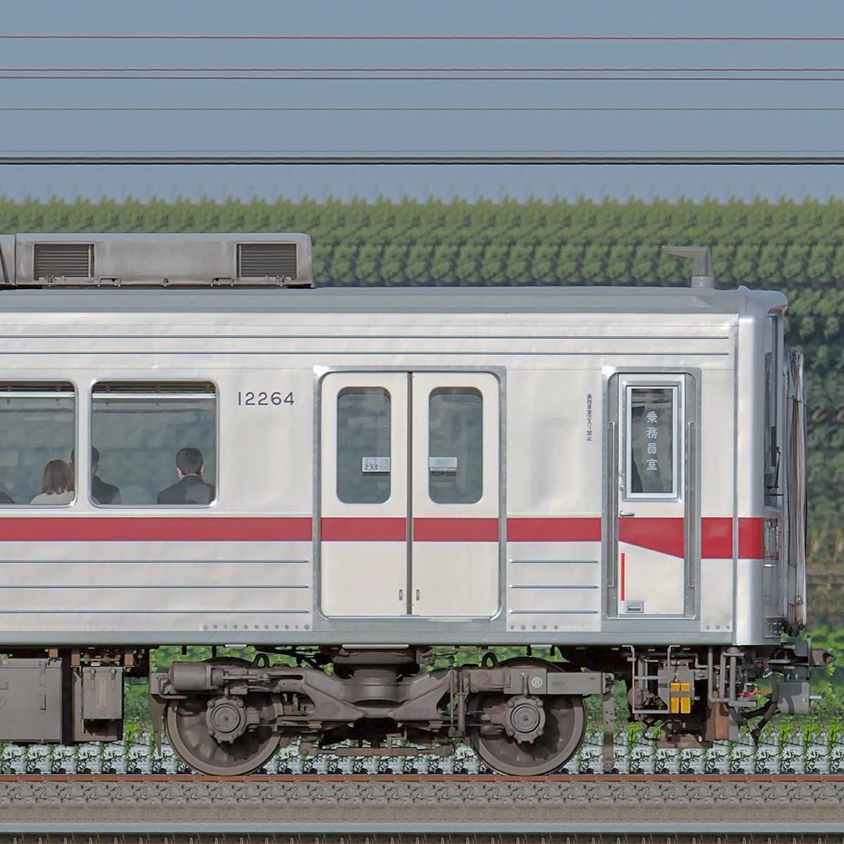 東武10030型クハ12264の側面写真｜RailFile.jp｜鉄道車両サイド
