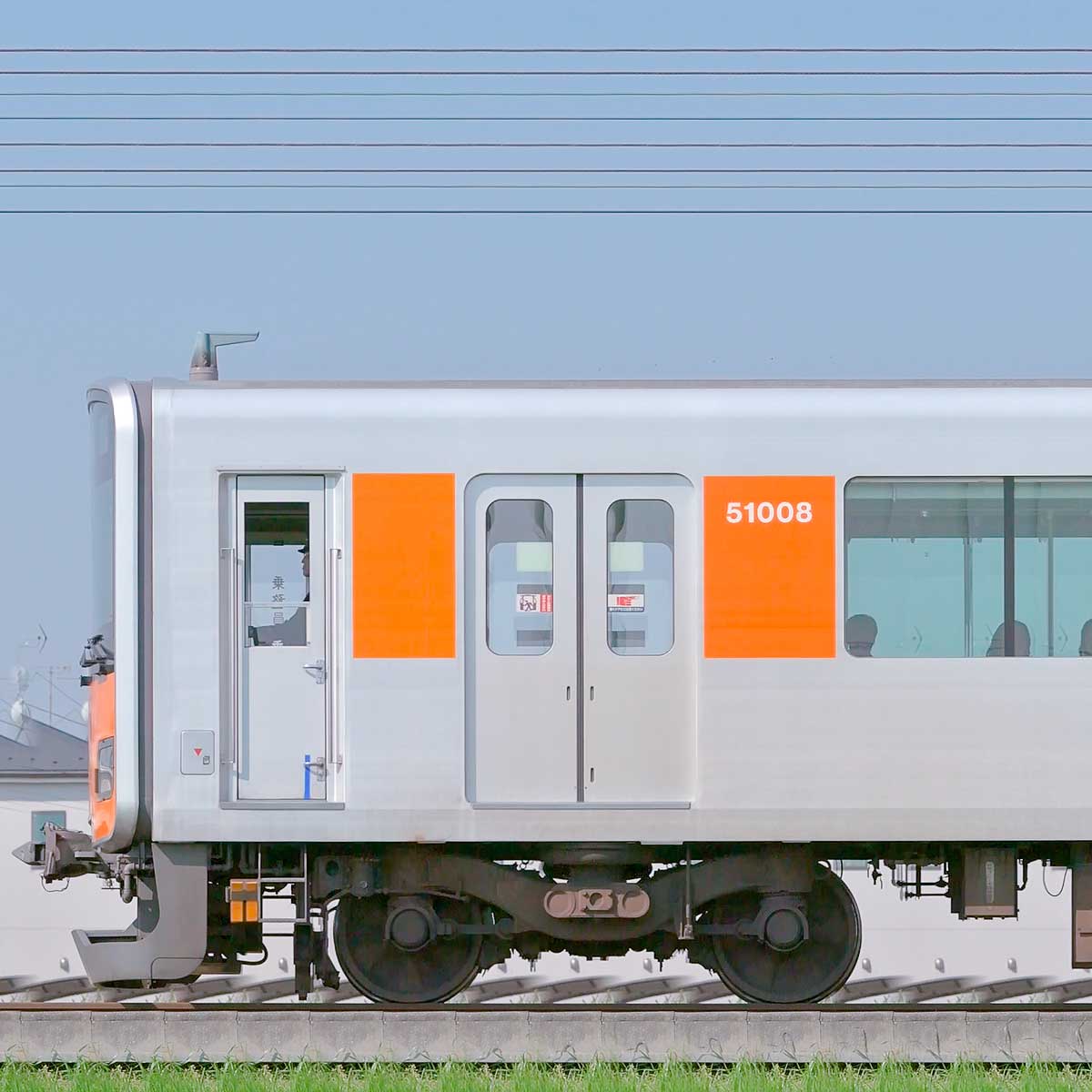 東武50000型51008編成（東上線・海側）｜RailFile.jp｜鉄道車両サイドビューの図鑑