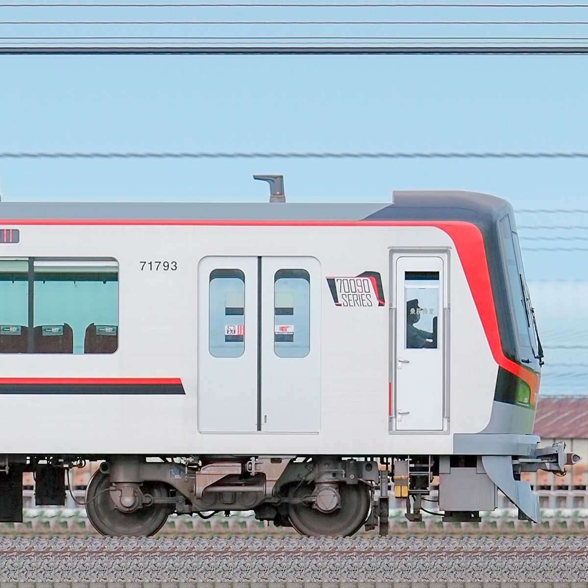 東武70090型モハ71793の側面写真｜RailFile.jp｜鉄道車両サイド