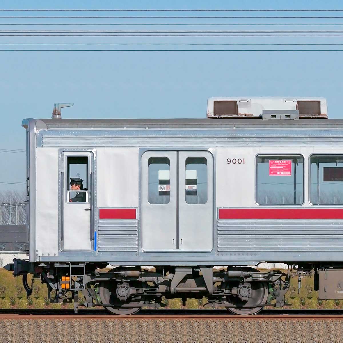 東武9000型9101編成（山側）｜RailFile.jp｜鉄道車両サイドビューの図鑑