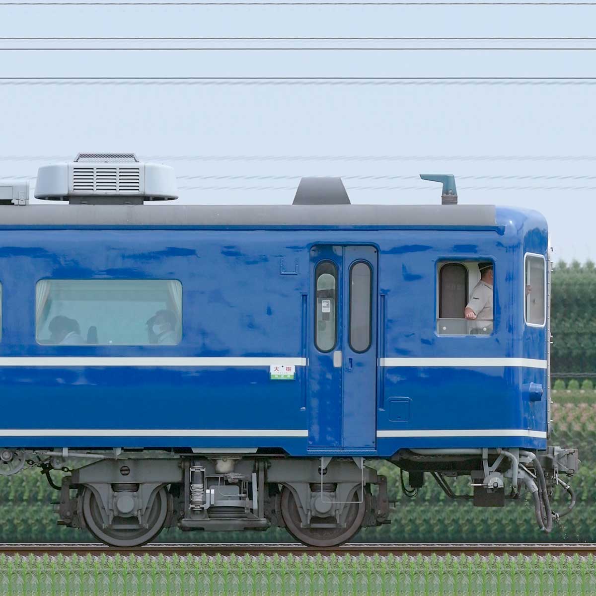 東武14系オハフ15 1の側面写真｜RailFile.jp｜鉄道車両サイドビューの図鑑