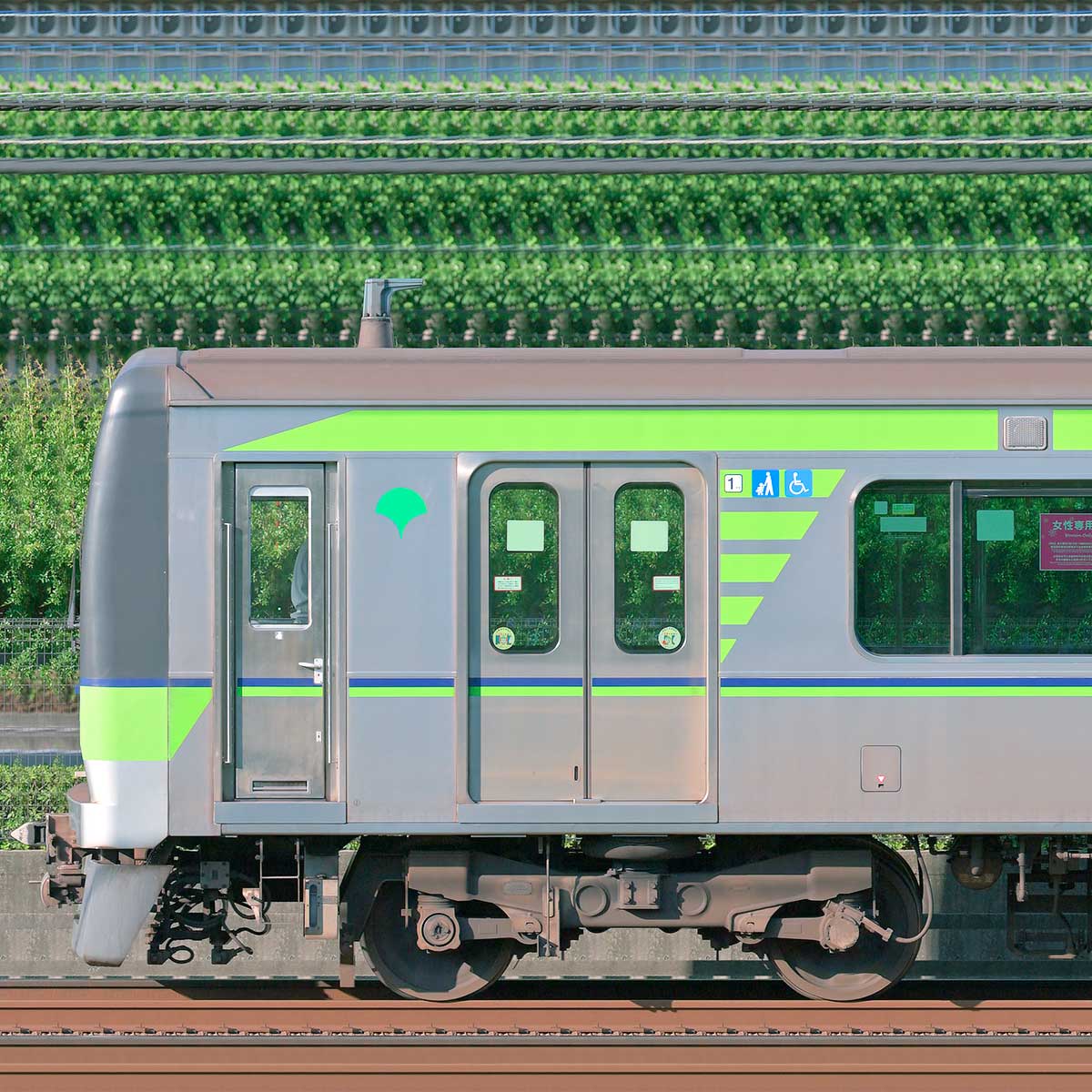 東京都交通局 新宿線 10-300形4次車10-590編成（海側）｜RailFile.jp｜鉄道車両サイドビューの図鑑