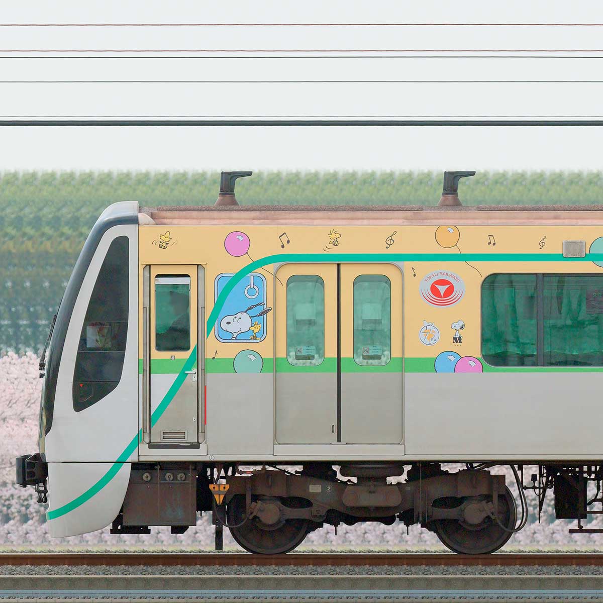 東急2020系2137編成「南町田グランベリーパーク号」（海側