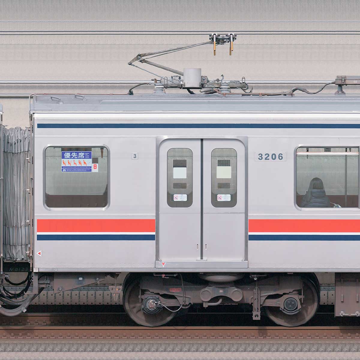 東急 2000系 (田園都市線・2002編成・方向幕時代) 基本6輛編成