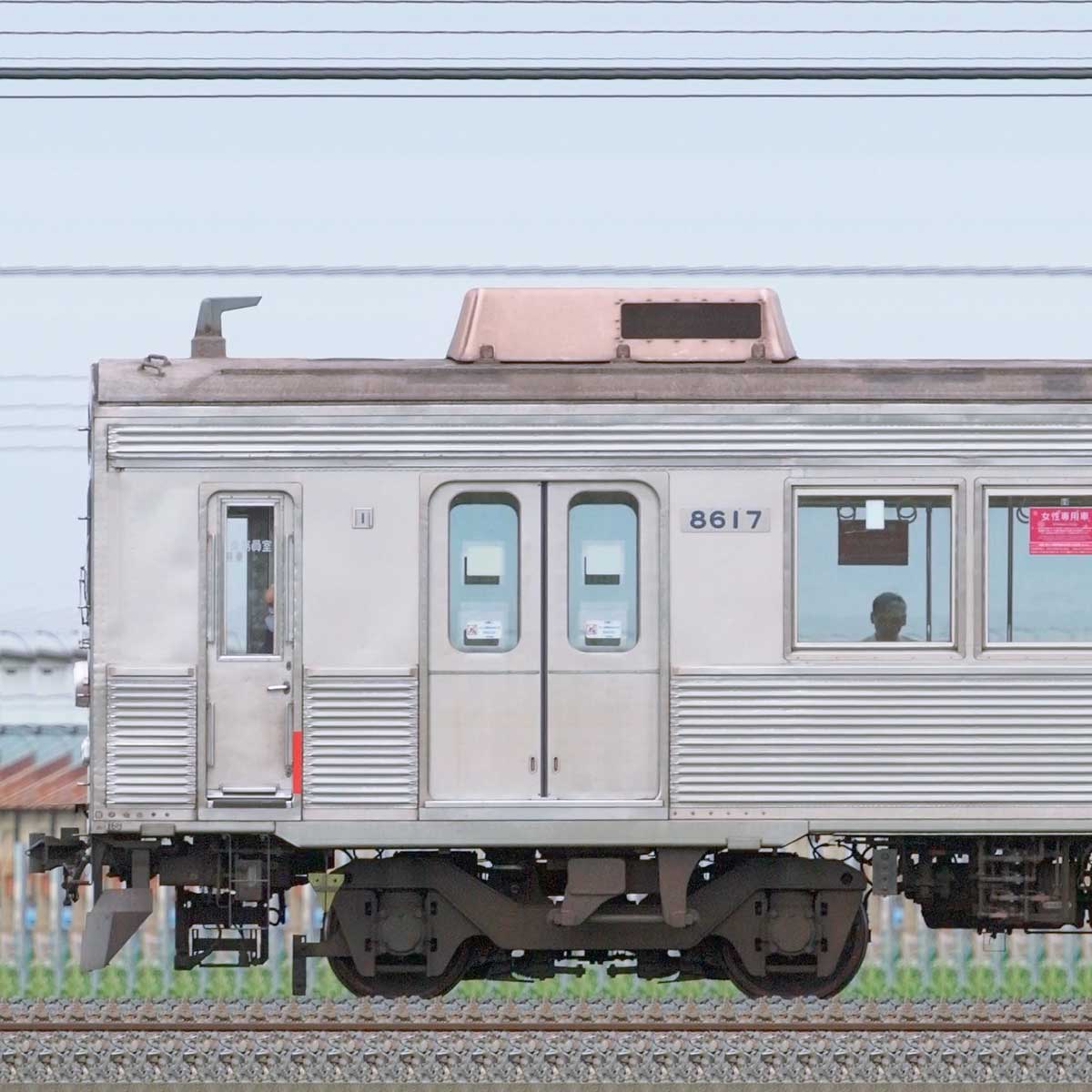 東急8500系8617編成（山側）｜RailFile.jp｜鉄道車両サイド