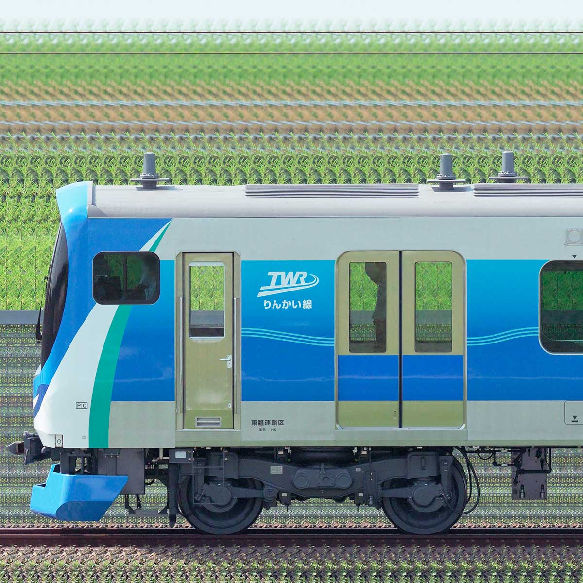 東京臨海高速鉄道りんかい線71-000形Z12編成（海側）｜RailFile
